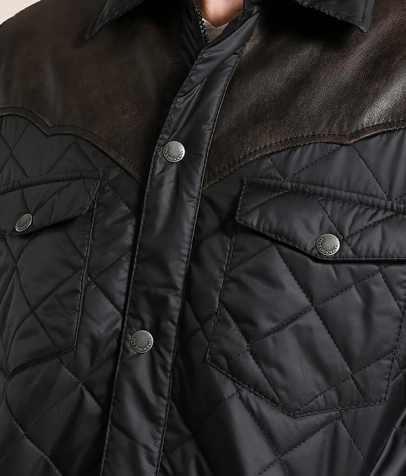 Ransom Quilted Leather Jacket