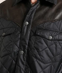 Ransom Quilted Leather Jacket