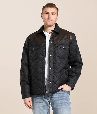 Ransom Quilted Leather Jacket