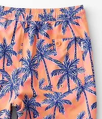 Boys - Palm Tree Stretch Swim Trunks
