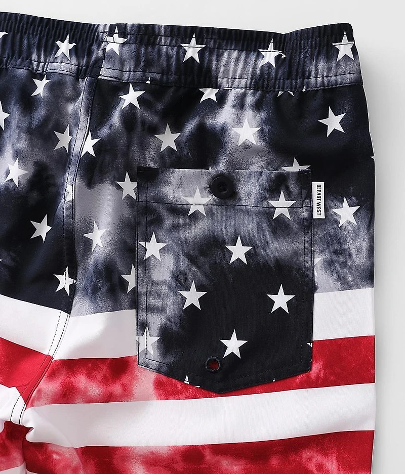 Boys - Flag Boardshort