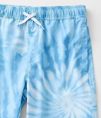 Boys - Tie-Dye Stretch Swim Trunks