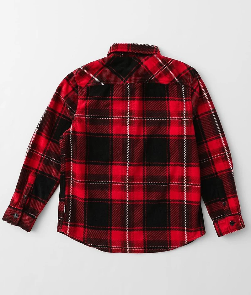 Boys - Fleece Flannel Shirt