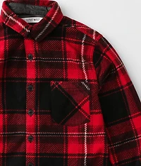 Boys - Fleece Flannel Shirt