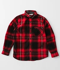 Boys - Fleece Flannel Shirt