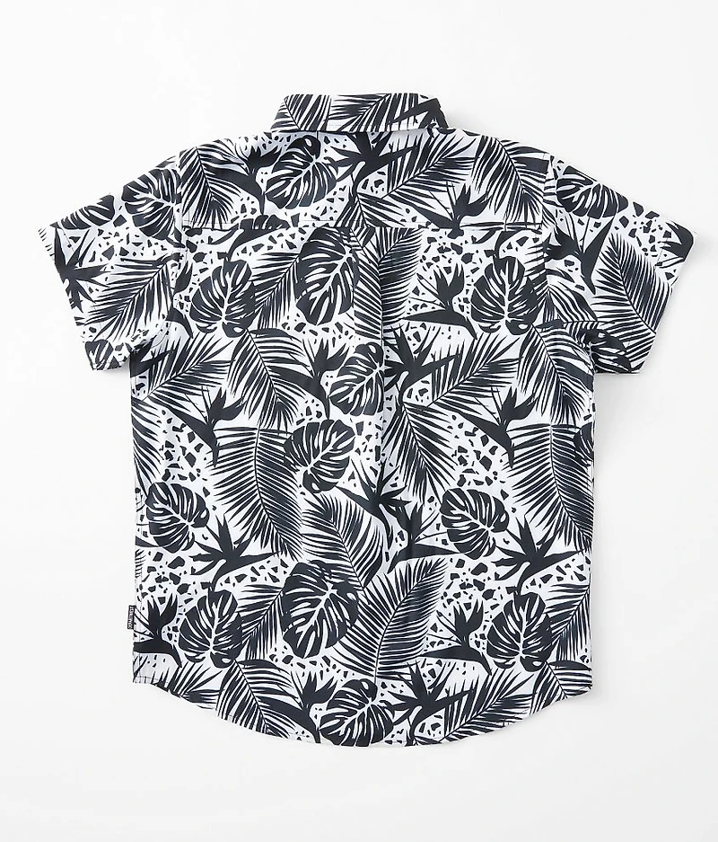 Boys - Tropical Print Performance Shirt