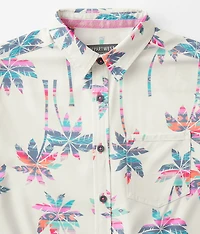 Boys - Palm Tree Performance Stretch Shirt
