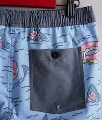 Boys - Sharkular Stretch Boardshort