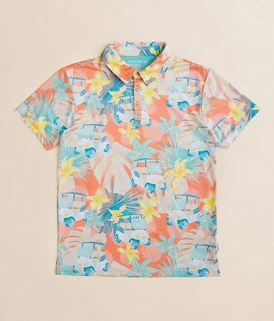 Boys - Golf Cart Performance Polo