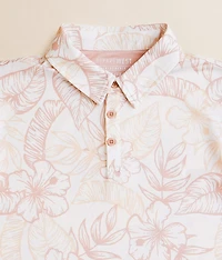 Boys - Tropical Floral Performance Polo