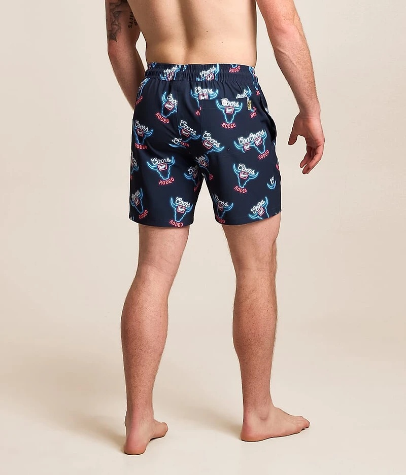 Coors Rodeo Stretch Swim Trunks