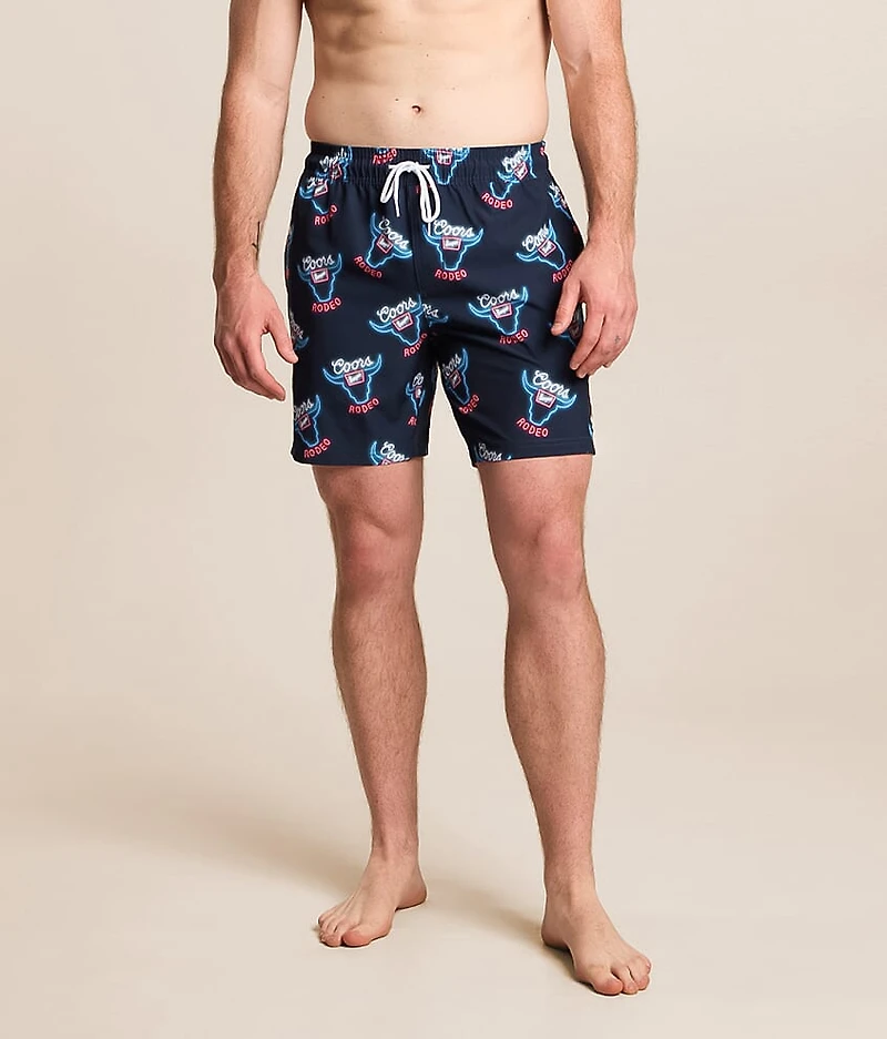 Coors Rodeo Stretch Swim Trunks