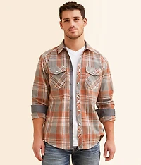 Brushed Plaid Athletic Shirt