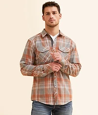 Brushed Plaid Athletic Shirt