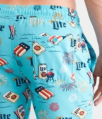 Miller Lite® Patriot Stretch Swim Trunks