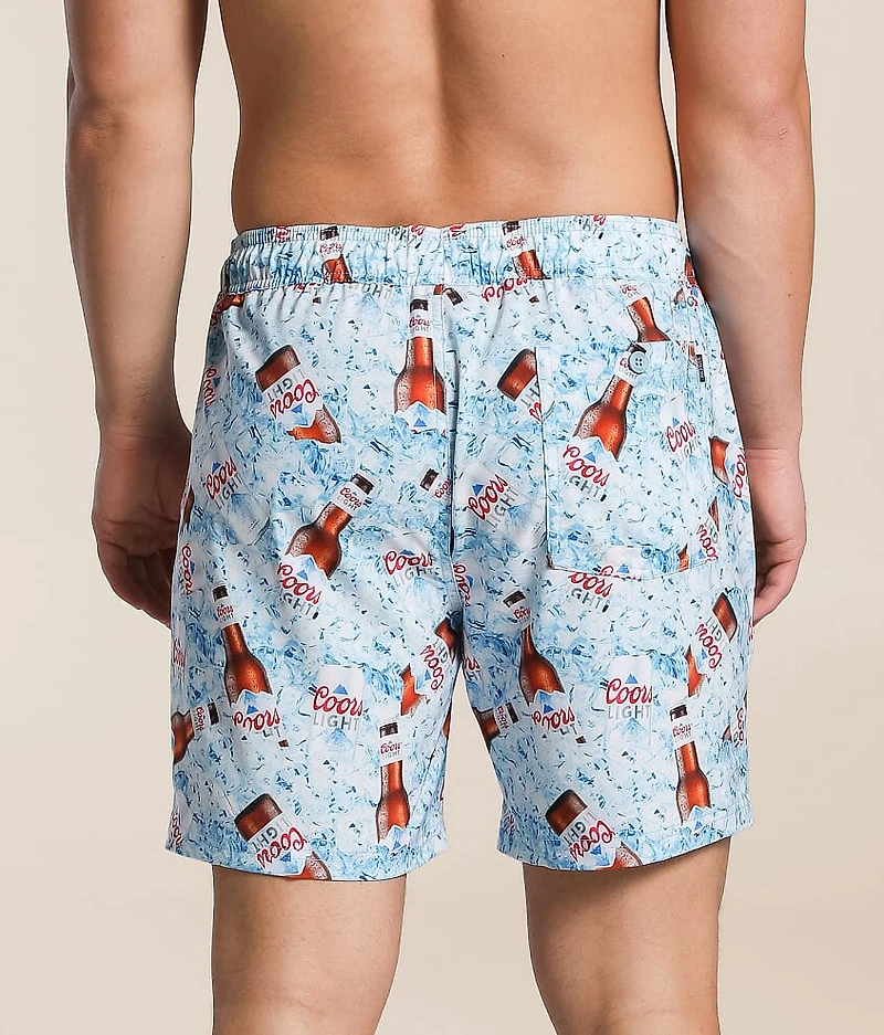 Coors Light® Cooler Stretch Swim Trunks