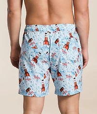 Coors Light® Cooler Stretch Swim Trunks