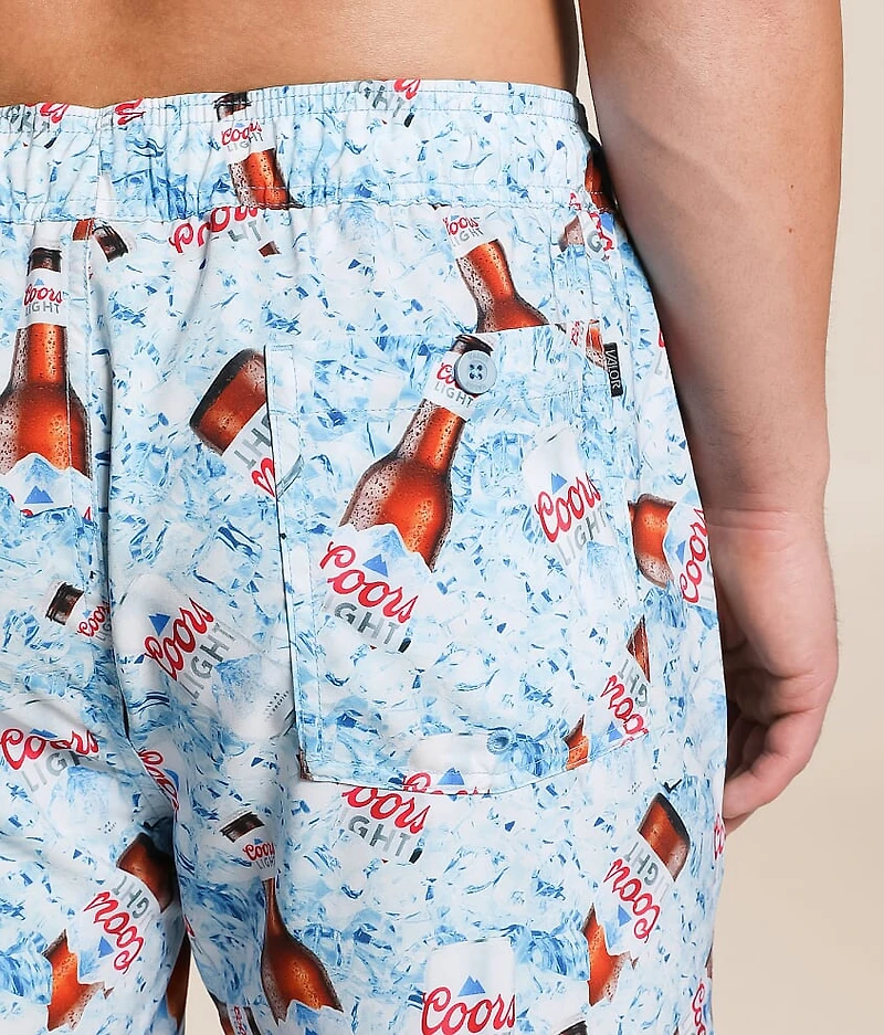 Coors Light® Cooler Stretch Swim Trunks