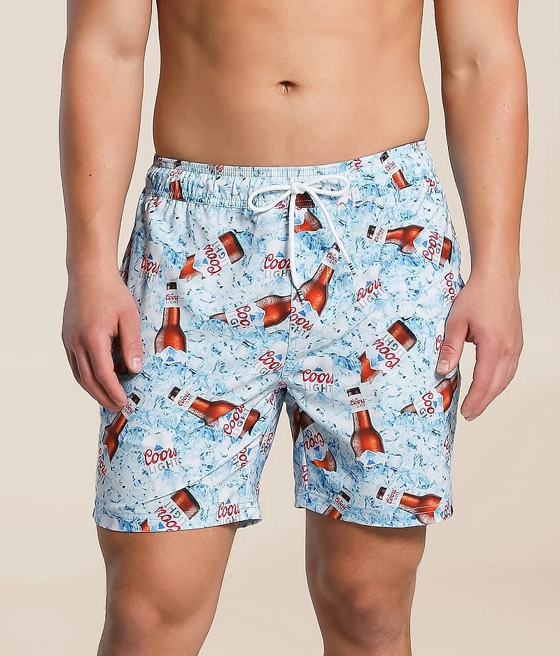 Coors Light® Cooler Stretch Swim Trunks