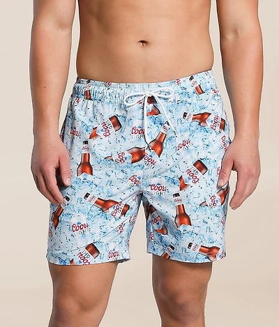 Coors Light® Cooler Stretch Swim Trunks