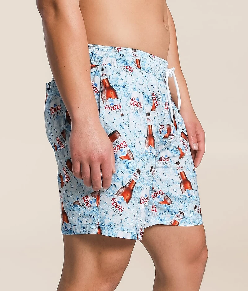 Coors Light® Cooler Stretch Swim Trunks