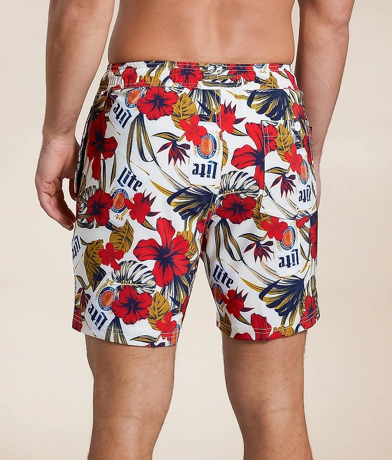 Miller Lite® Stretch Swim Trunks