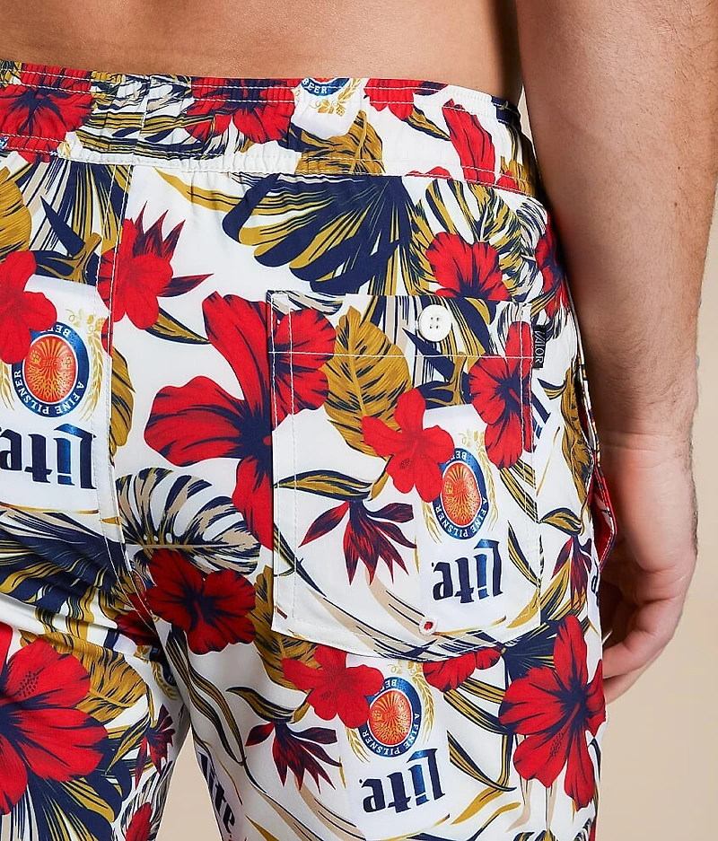 Miller Lite® Stretch Swim Trunks