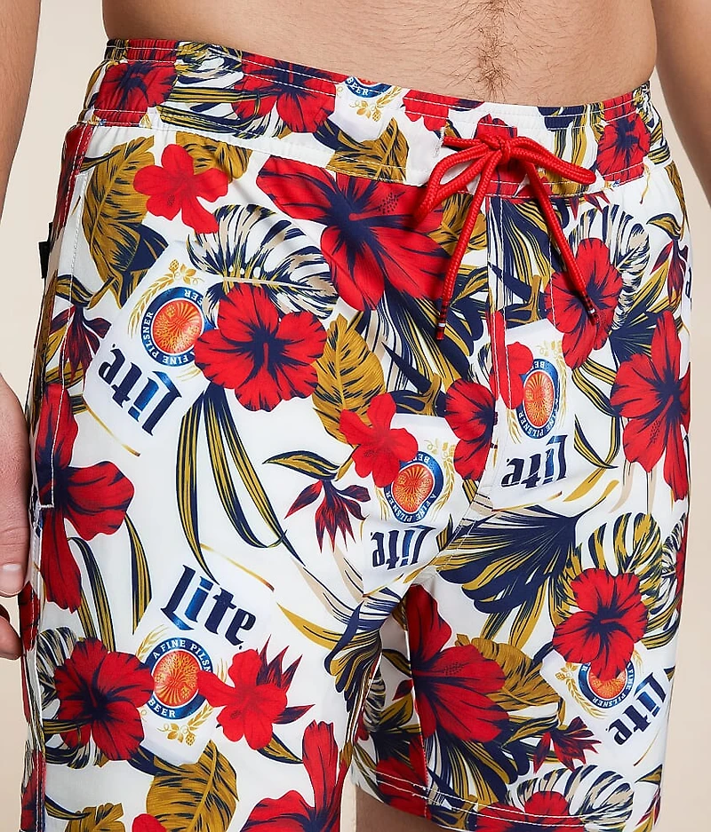 Miller Lite® Stretch Swim Trunks