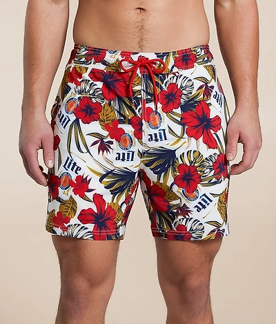 Miller Lite® Stretch Swim Trunks
