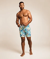 Miller Lite Tropical Stretch Swim Trunks