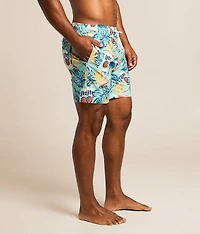 Miller Lite Tropical Stretch Swim Trunks