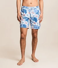 Coors Light Tropical Stretch Swim Trunks