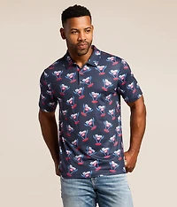 Coors Banquet Neon Rodeo Polo