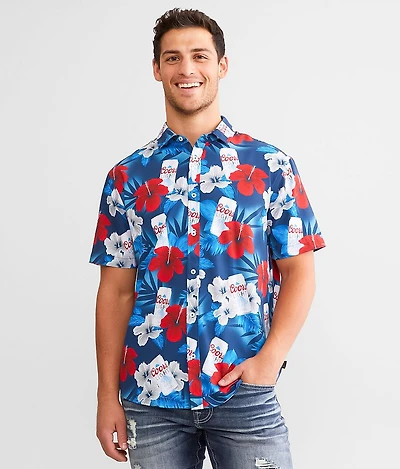 Coors Light® Refresher Camp Shirt