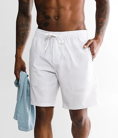 Marled Stretch Swim Trunks