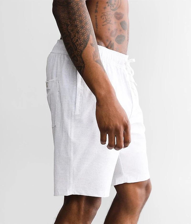 Marled Stretch Swim Trunks
