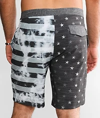 Stars & Stripes Stretch Boardshort