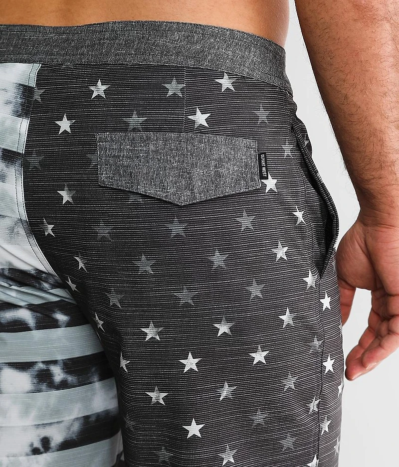 Stars & Stripes Stretch Boardshort
