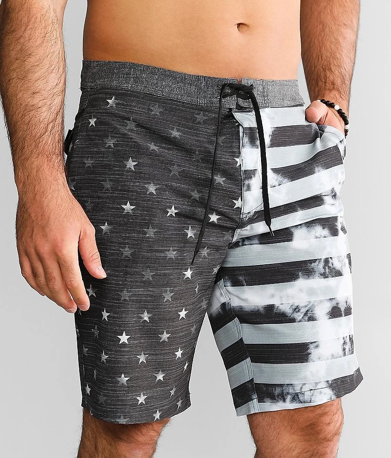Stars & Stripes Stretch Boardshort