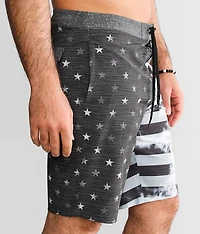 Stars & Stripes Stretch Boardshort