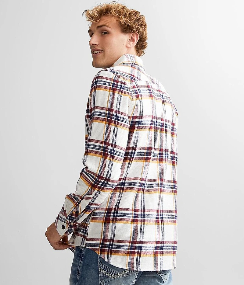 Waffle Plaid Shirt