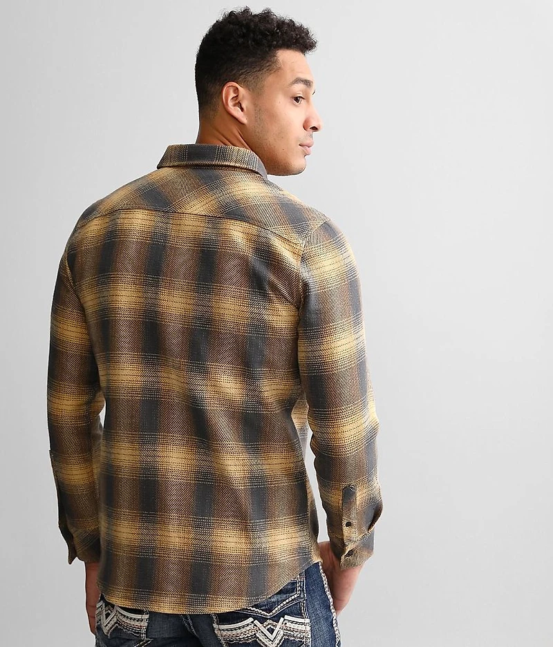Textured Flannel Shirt