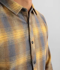 Textured Flannel Shirt