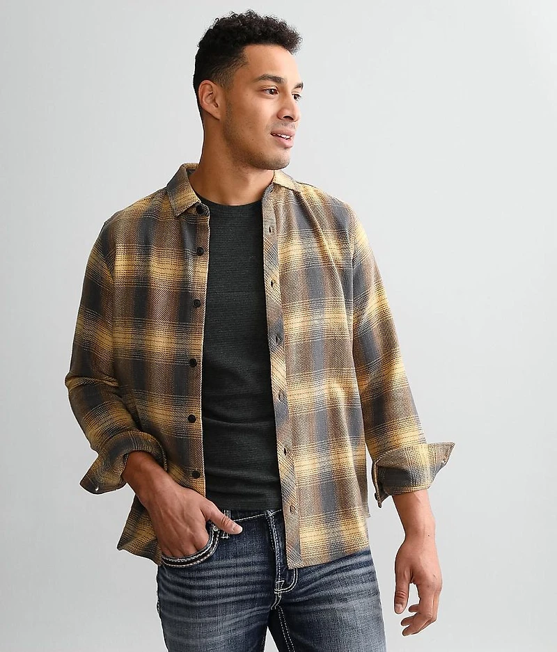Textured Flannel Shirt