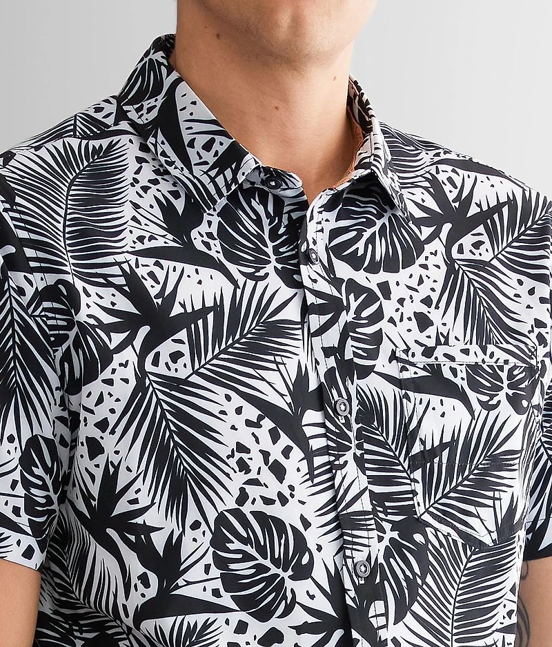 Tropical Print Performance Shirt