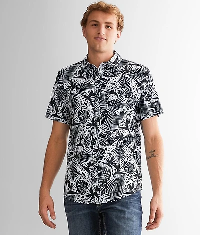Tropical Print Performance Shirt