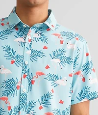 Solo Flamingo Performance Stretch Shirt