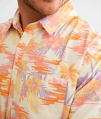 Tropical Performance Stretch Shirt