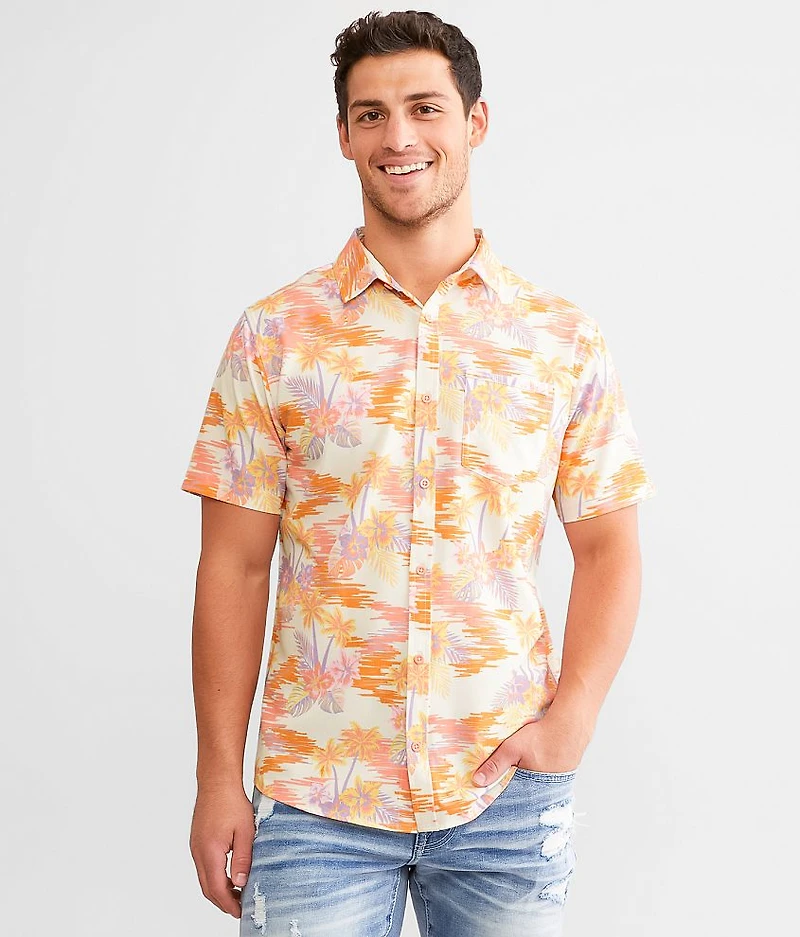 Tropical Performance Stretch Shirt