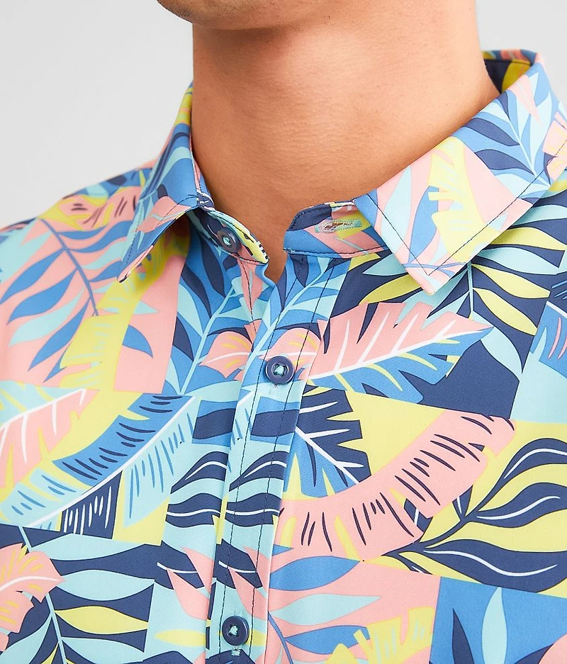 Tropical Performance Stretch Shirt